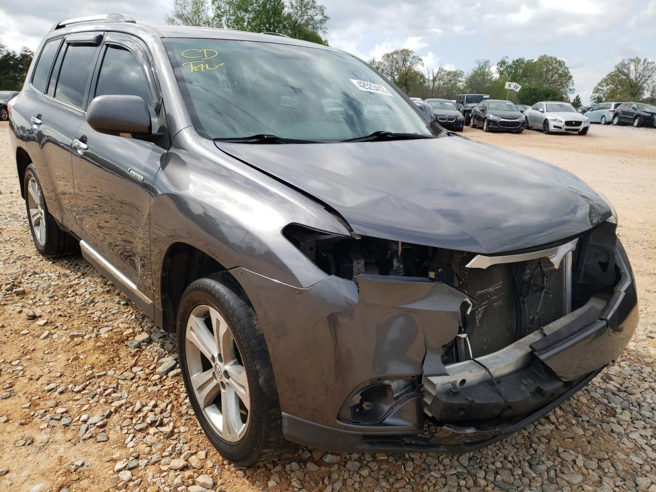 TOYOTA HIGHLANDER 2011 with VIN 5TDDK3EH1BS076600 - Photo from auction