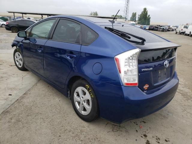 Photo 3 from auction – 2010 TOYOTA PRIUS with VIN JTDKN3DUXA0154676