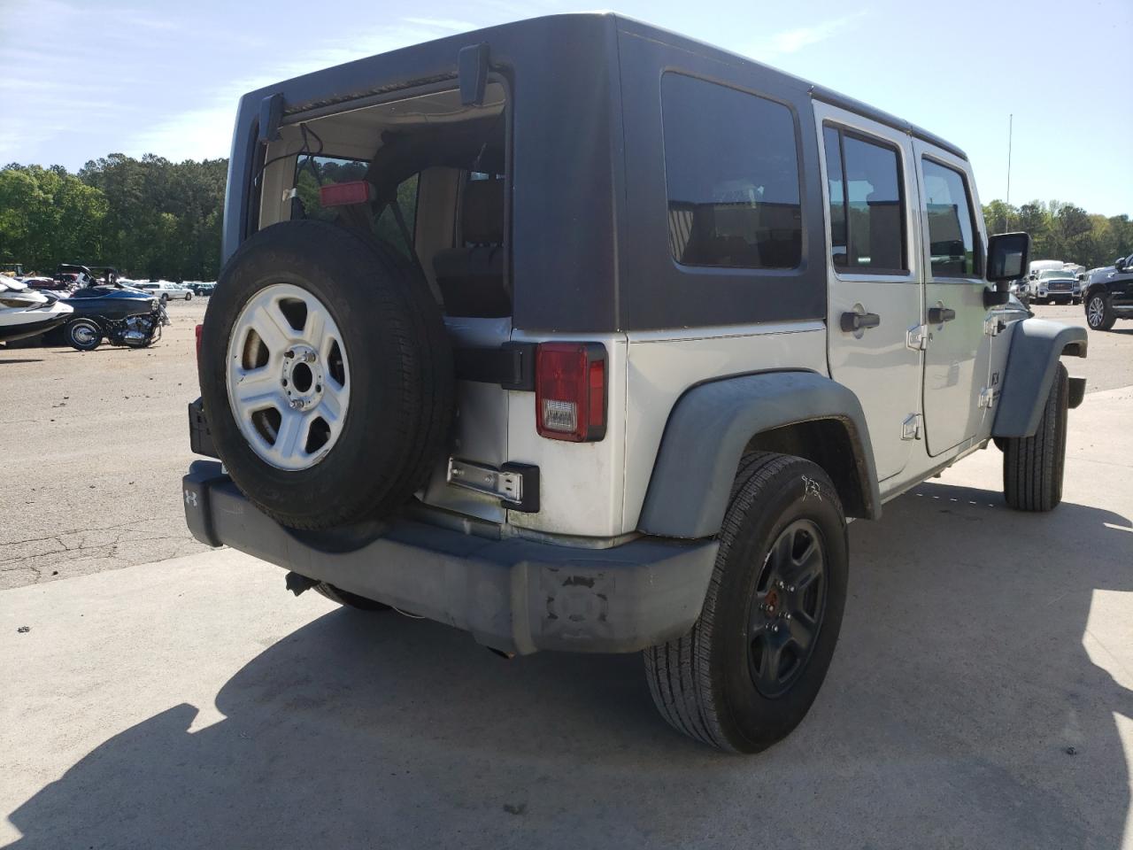Photo 4 from auction – 2009 JEEP WRANGLER U with VIN 1J4GB39159L773882