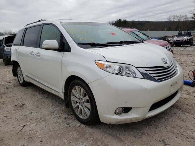 TOYOTA SIENNA XLE 2014 with VIN 5TDDK3DCXES080445 - Photo from auction
