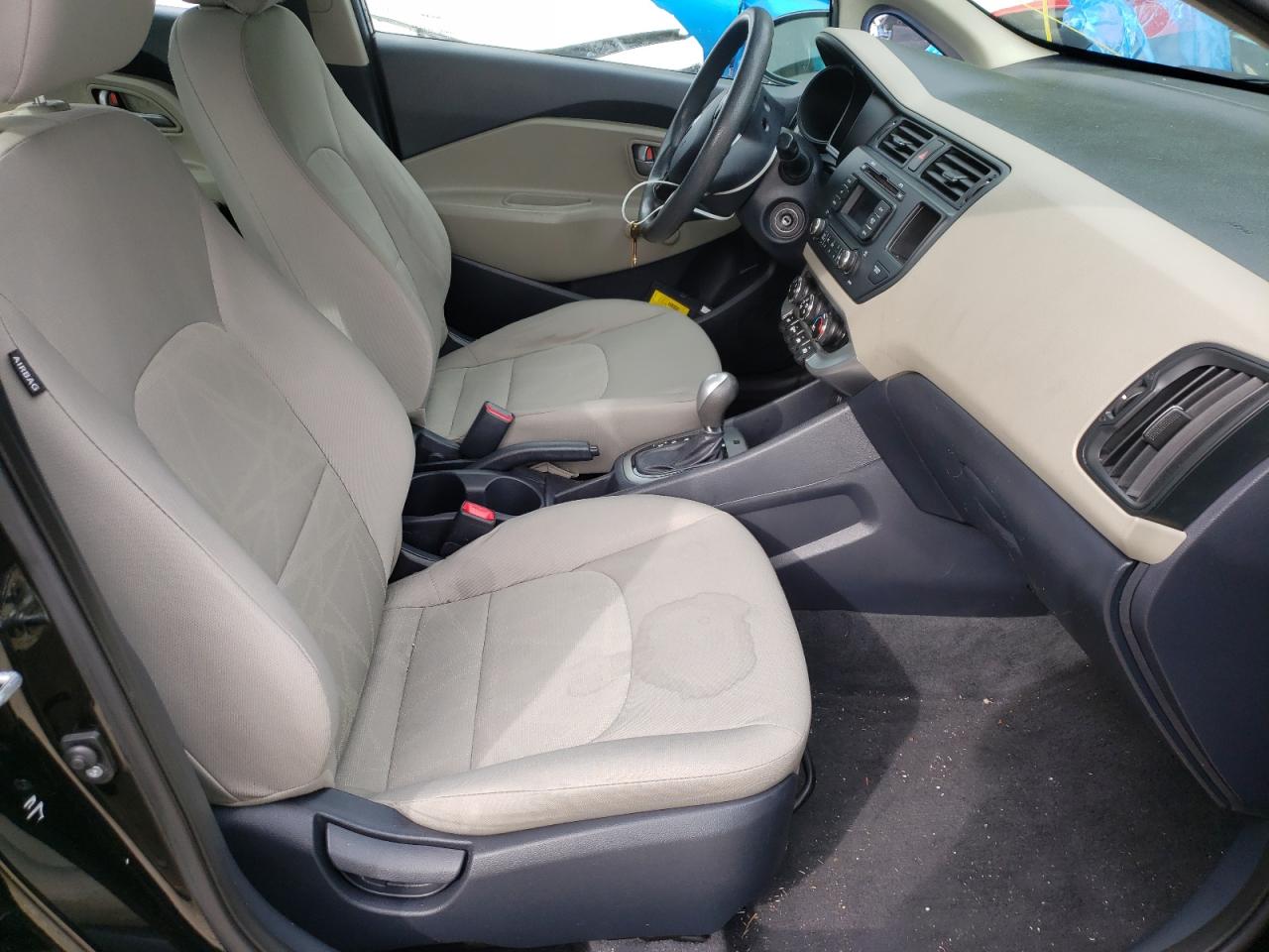 Photo 5 from auction – 2015 KIA RIO LX with VIN KNADM4A36F6494924