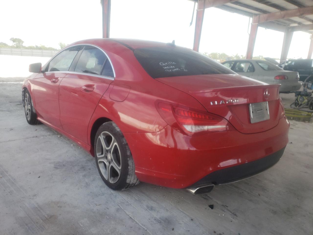 Photo 3 from auction – 2014 MERCEDES-BENZ CLA 250 with VIN WDDSJ4EB2EN069201