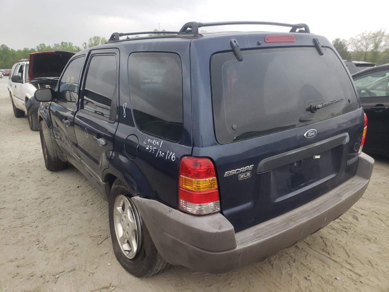 Photo 3 from auction – 2002 FORD ESCAPE XLS with VIN 1FMYU01192KB02818