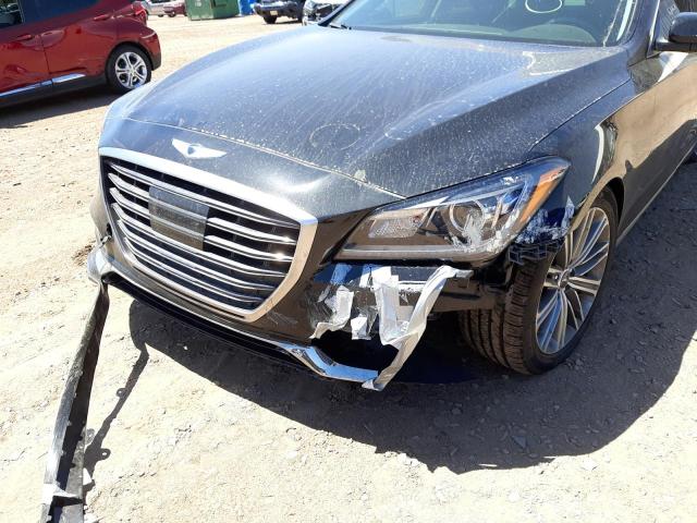 Photo 9 from auction – 2018 GENESIS G80 BASE with VIN KMHGN4JE9JU216842