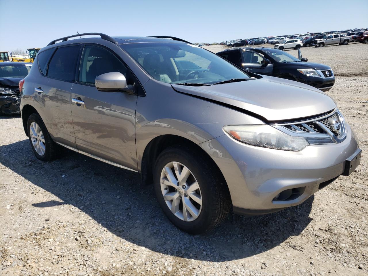 NISSAN MURANO S 2011 with VIN JN8AZ1MW5BW156537 - Photo from auction
