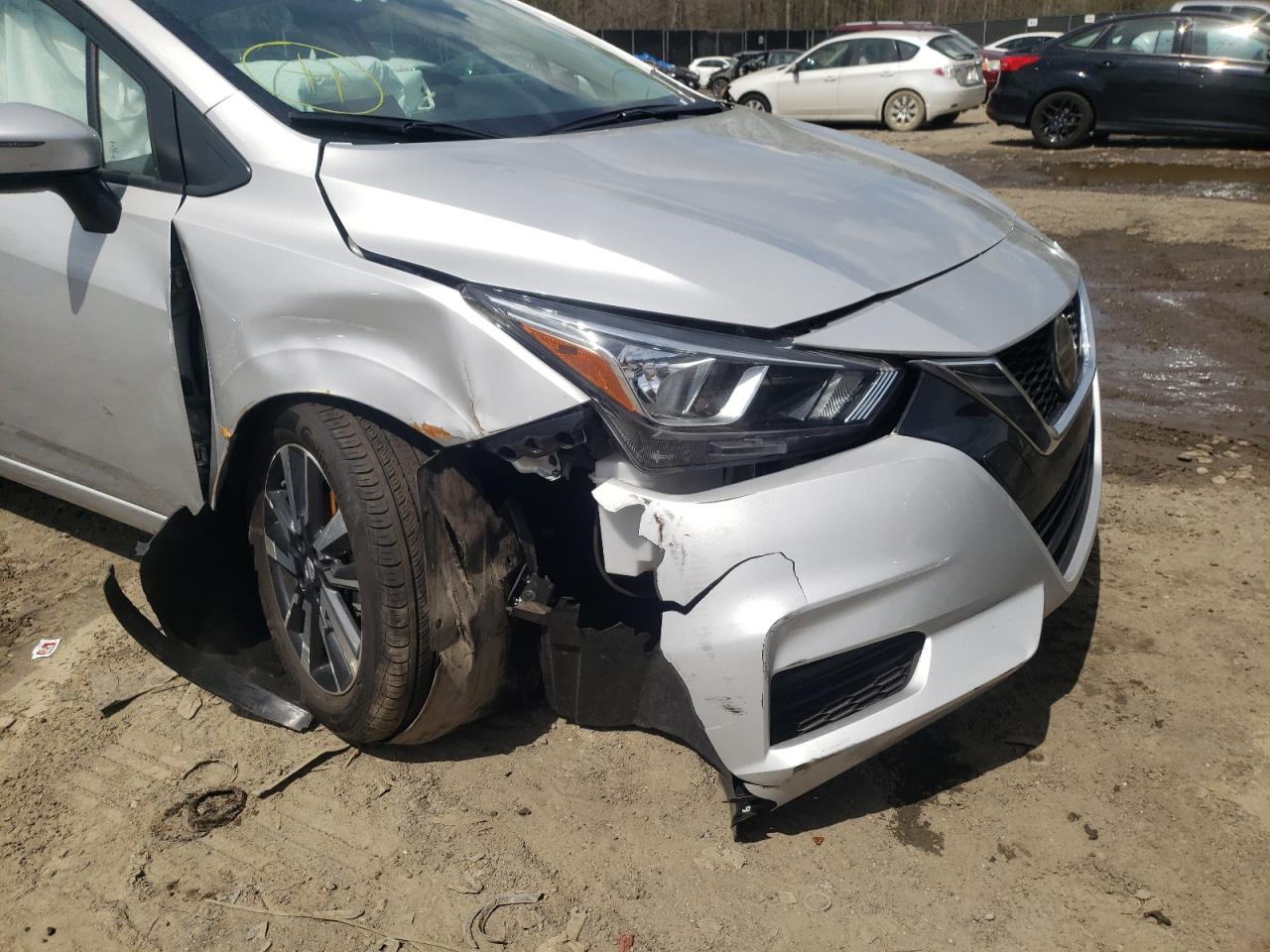 Photo 9 from auction – 2021 NISSAN VERSA SV with VIN 3N1CN8EV3ML880589