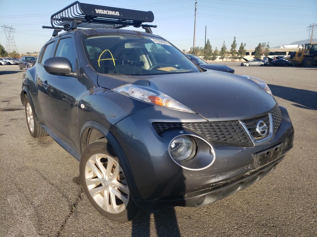 NISSAN JUKE S 2012 with VIN JN8AF5MR1CT108854 - Photo from auction