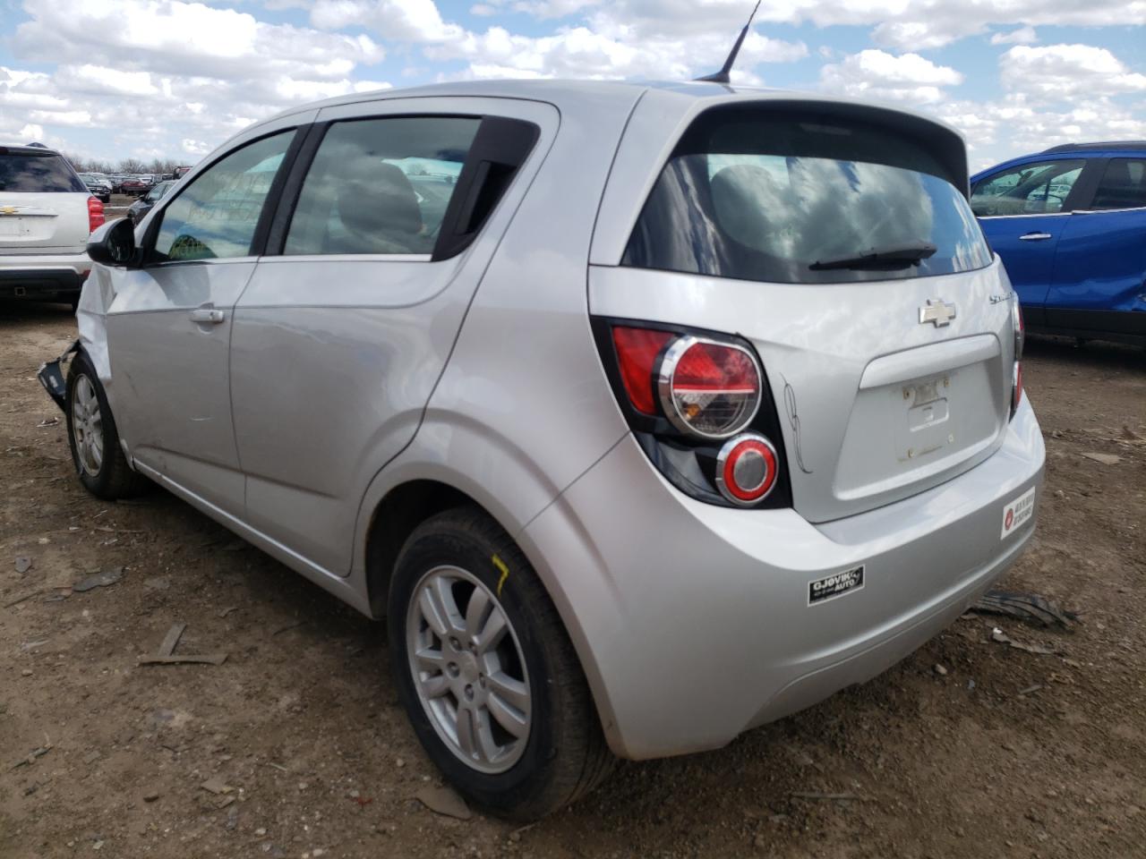 Photo 3 from auction – 2013 CHEVROLET SONIC LT with VIN 1G1JC6SH3D4256318