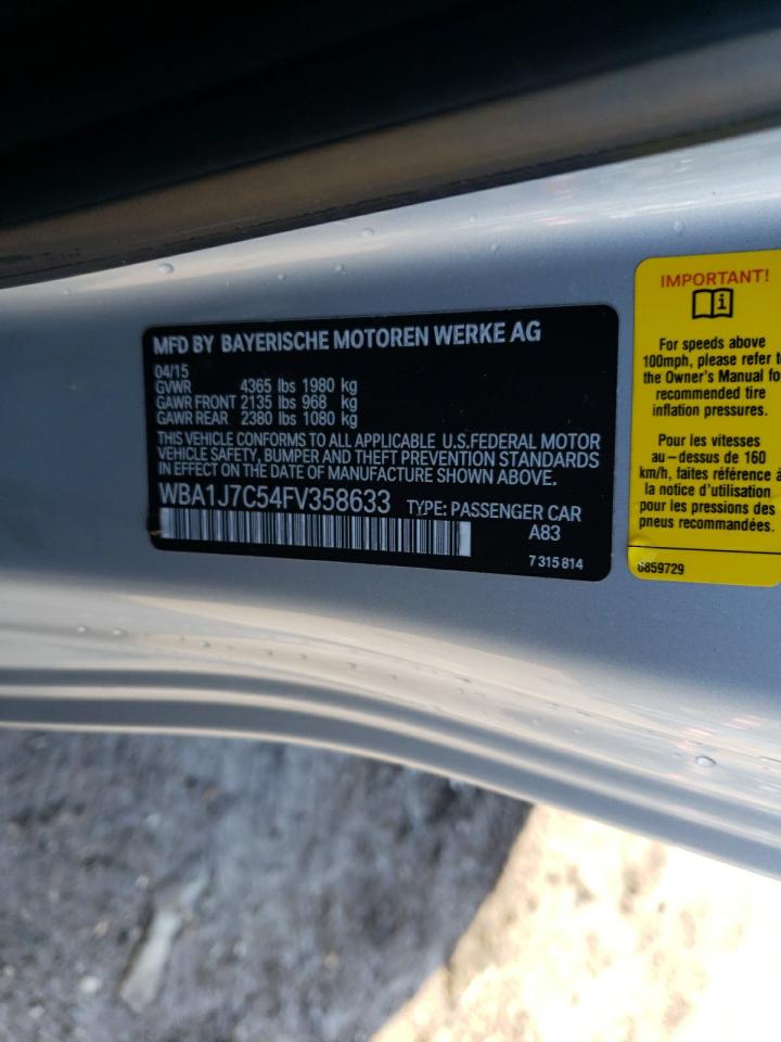 Foto 10 de la subasta – 2015 BMW M235I con VIN WBA1J7C54FV358633