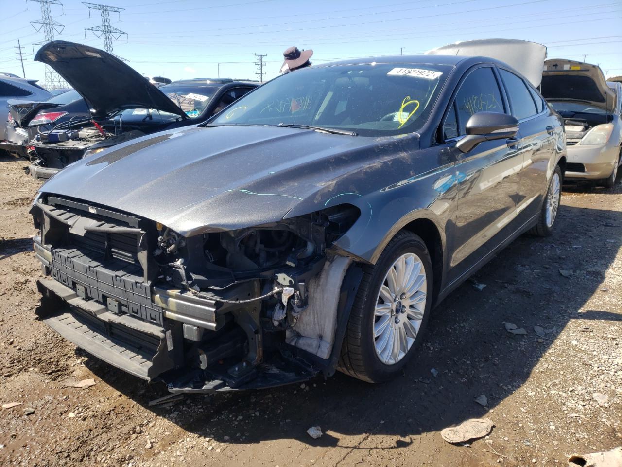 Photo 2 from auction – 2015 FORD FUSION SE with VIN 3FA6P0LU0FR131772