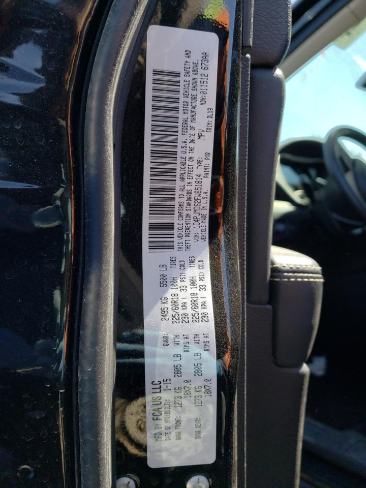 Photo 10 from auction – 2015 JEEP CHEROKEE L with VIN 1C4PJMDS2FW651814