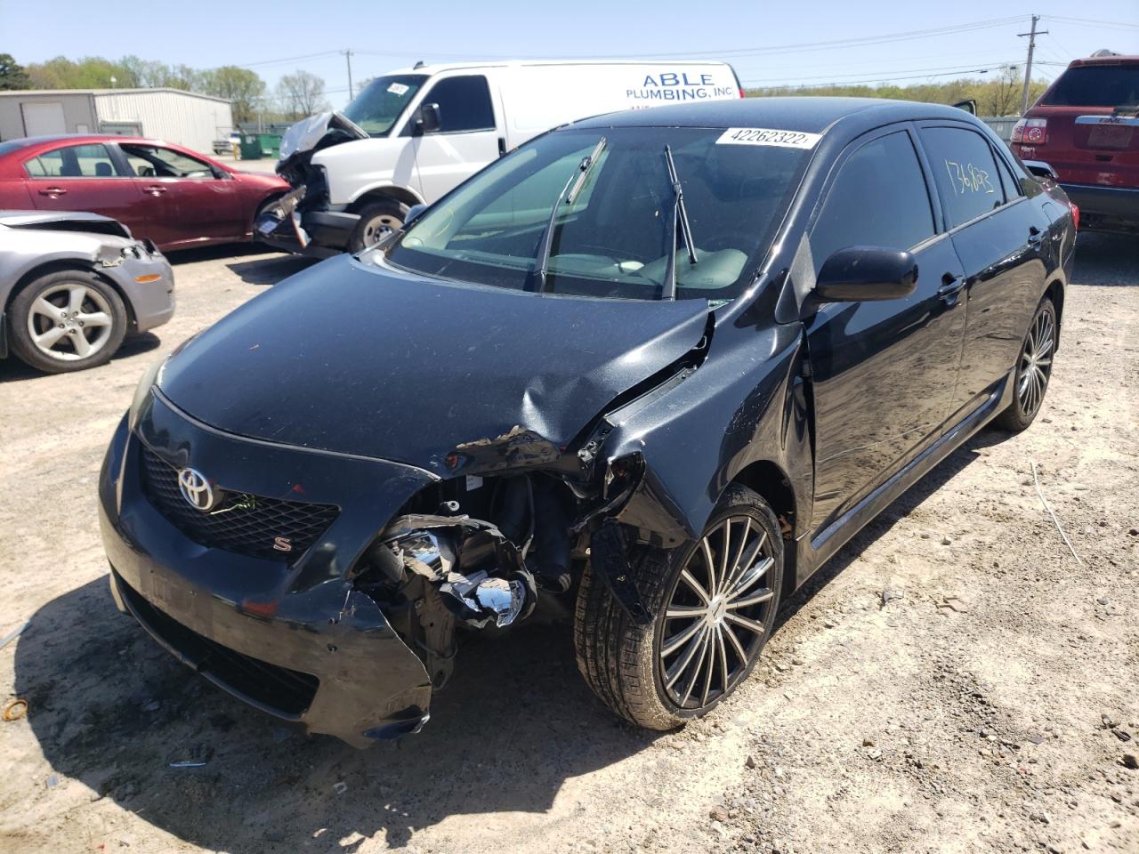 Photo 2 from auction – 2010 TOYOTA COROLLA with VIN 2T1BU4EE9AC406259