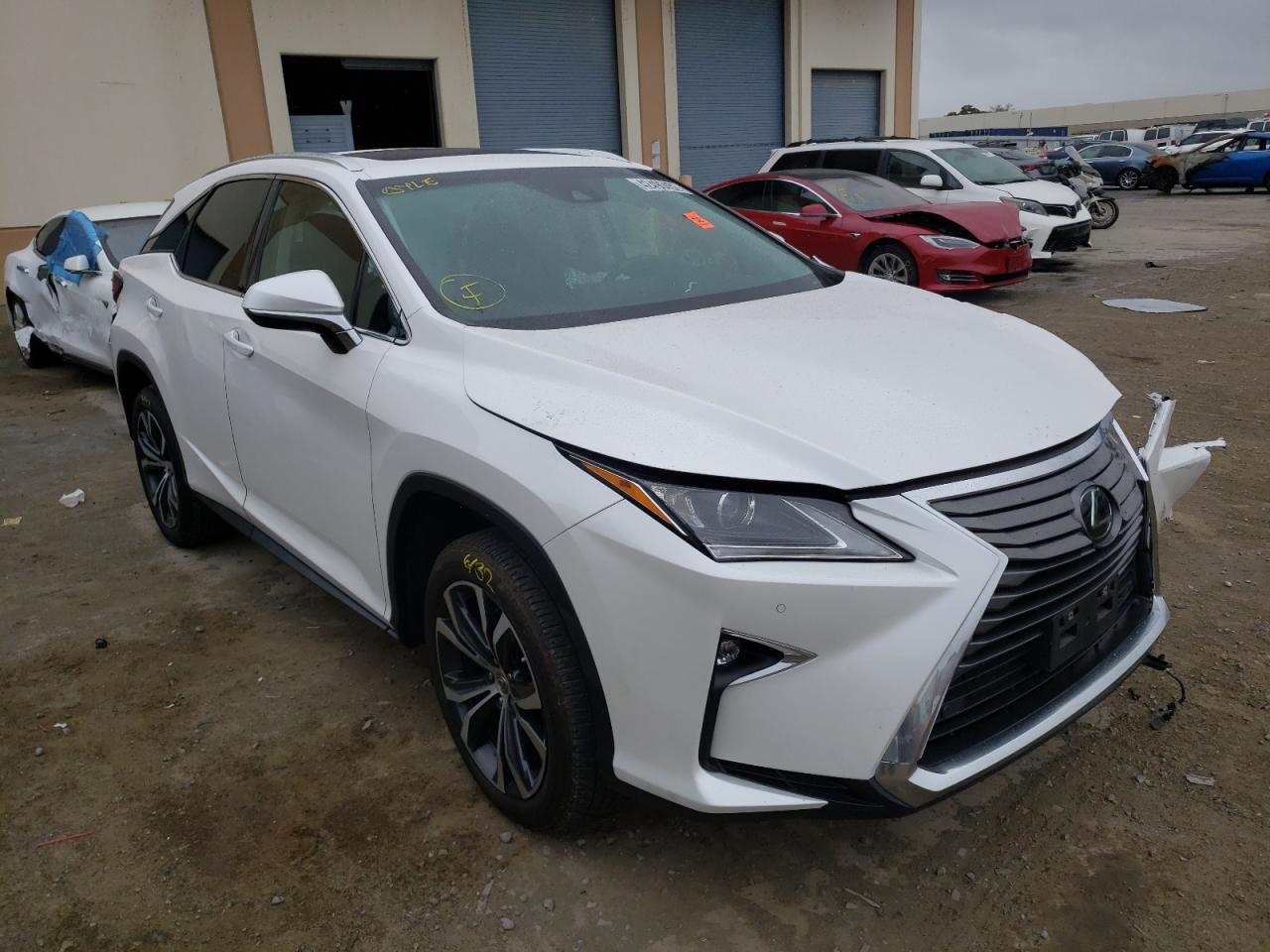 LEXUS RX 350 BAS 2017 with VIN 2T2ZZMCA6HC065022 - Photo from auction
