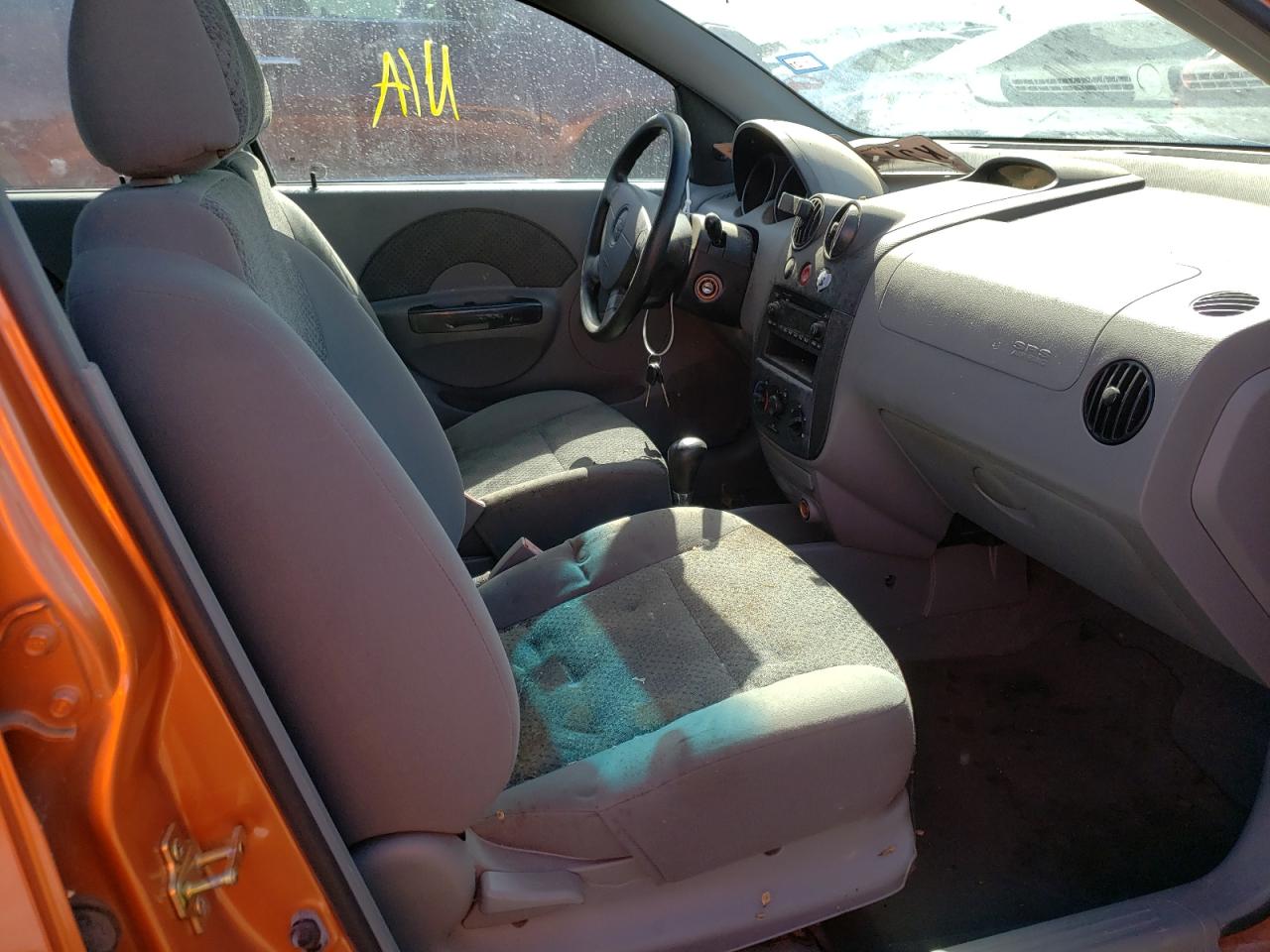 Photo 5 from auction – 2005 CHEVROLET AVEO BASE with VIN KL1TD62615B481062