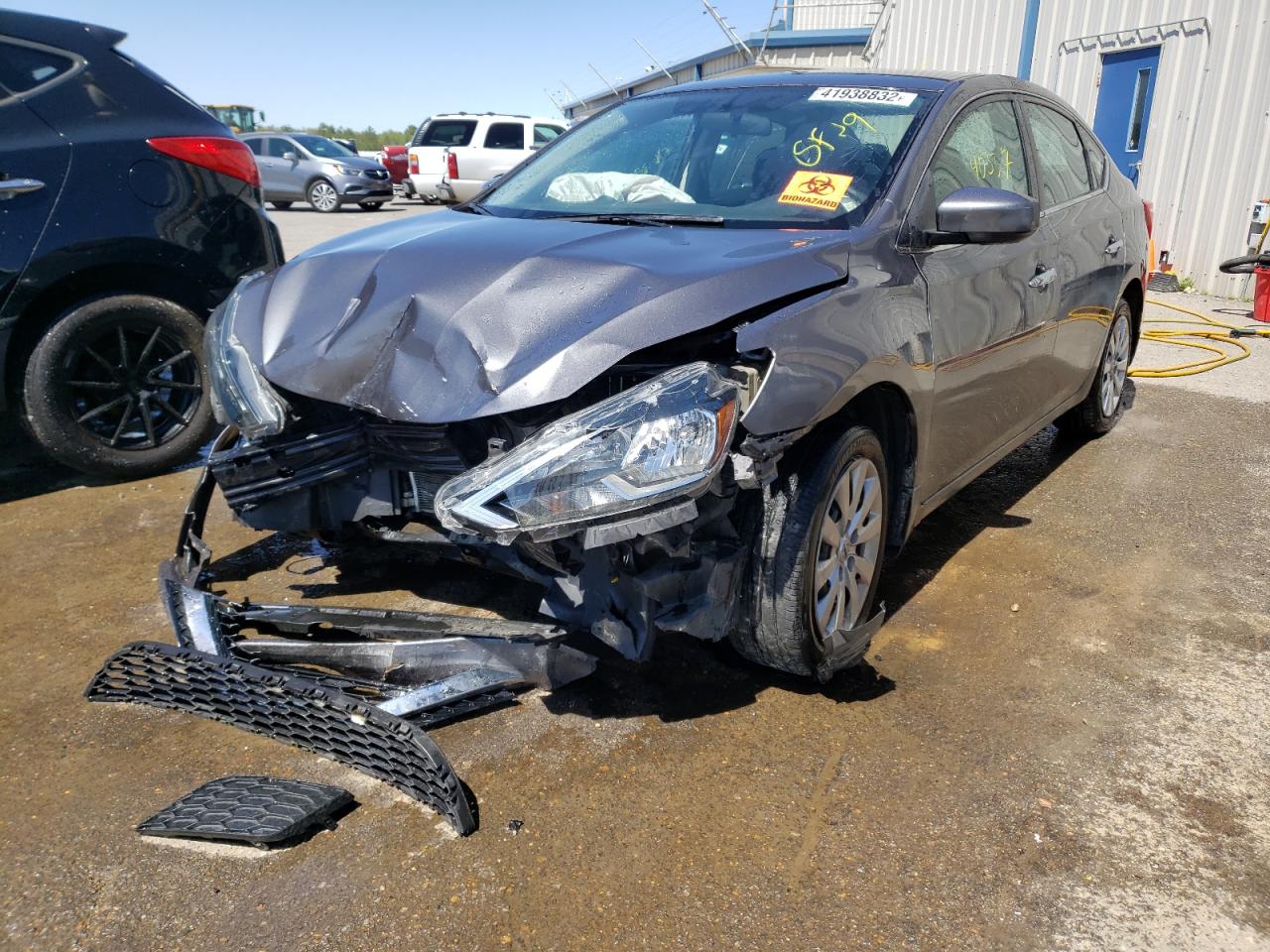 Photo 2 from auction – 2019 NISSAN SENTRA S with VIN 3N1AB7AP3KY409835