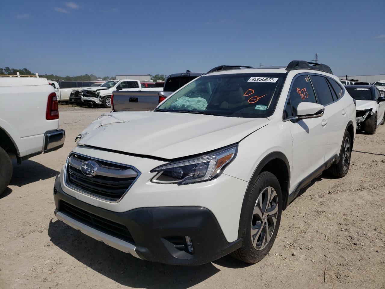 Photo 2 from auction – 2021 SUBARU OUTBACK LI with VIN 4S4BTANC2M3204243