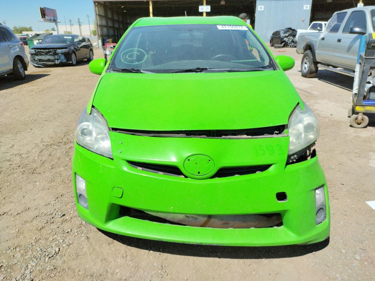 Photo 9 from auction – 2010 TOYOTA PRIUS with VIN JTDKN3DU2A5204991