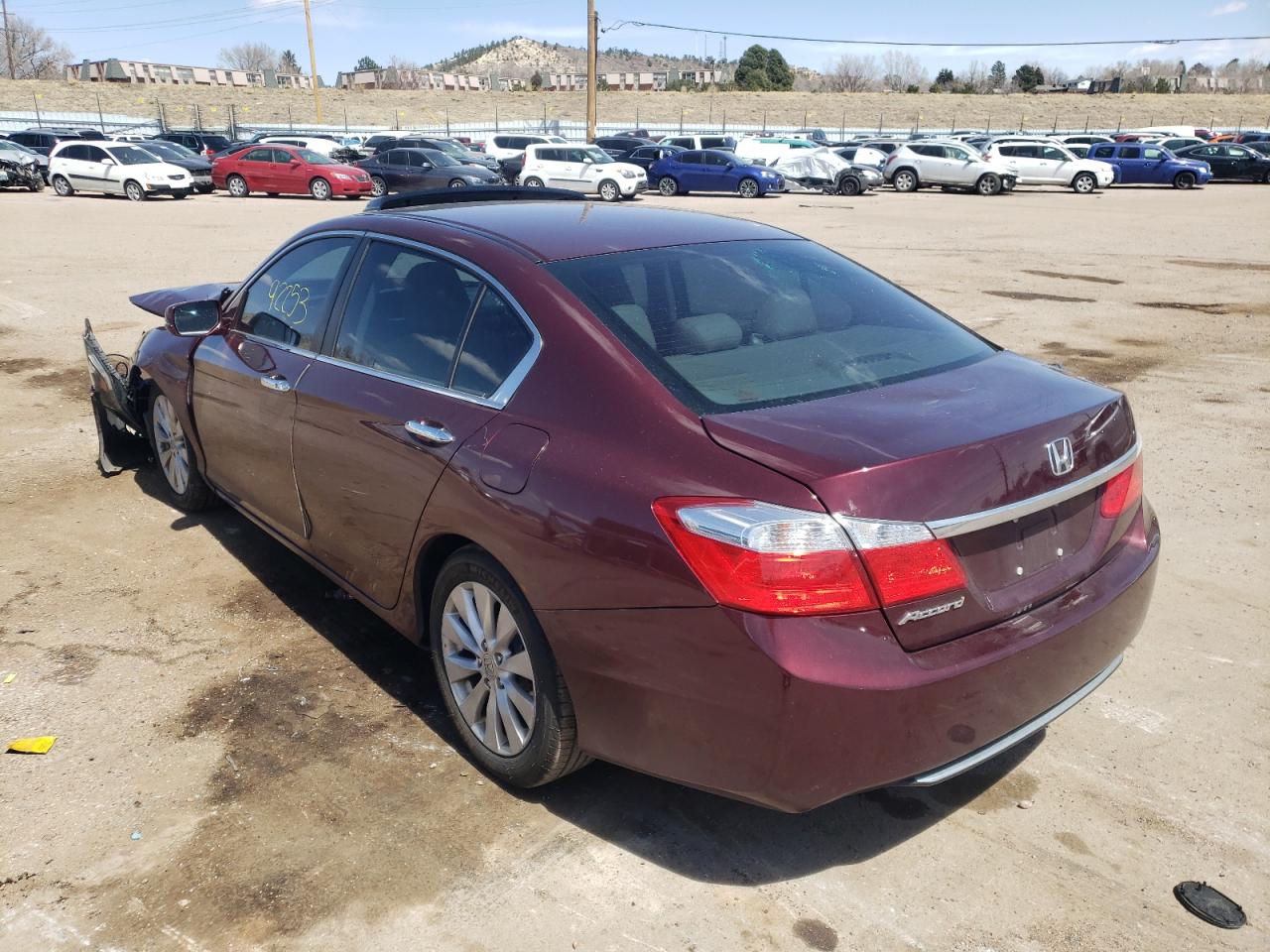 Photo 3 from auction – 2014 HONDA ACCORD EX with VIN 1HGCR2F73EA094204