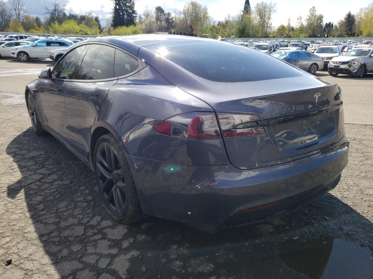Photo 3 from auction – 2021 TESLA MODEL S with VIN 5YJSA1E50MF433602