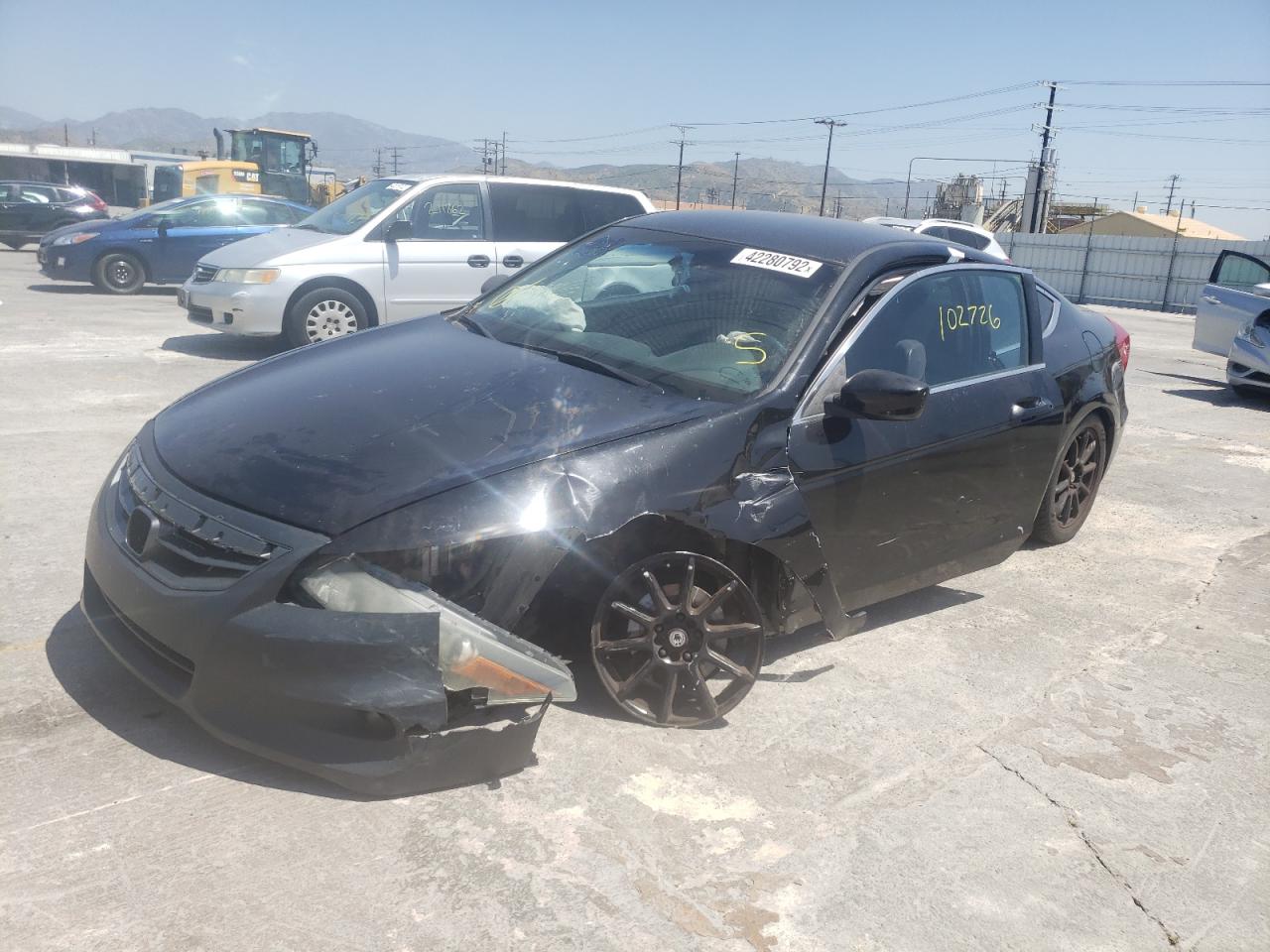 Photo 2 from auction – 2012 HONDA ACCORD LX with VIN 1HGCS1B30CA022391