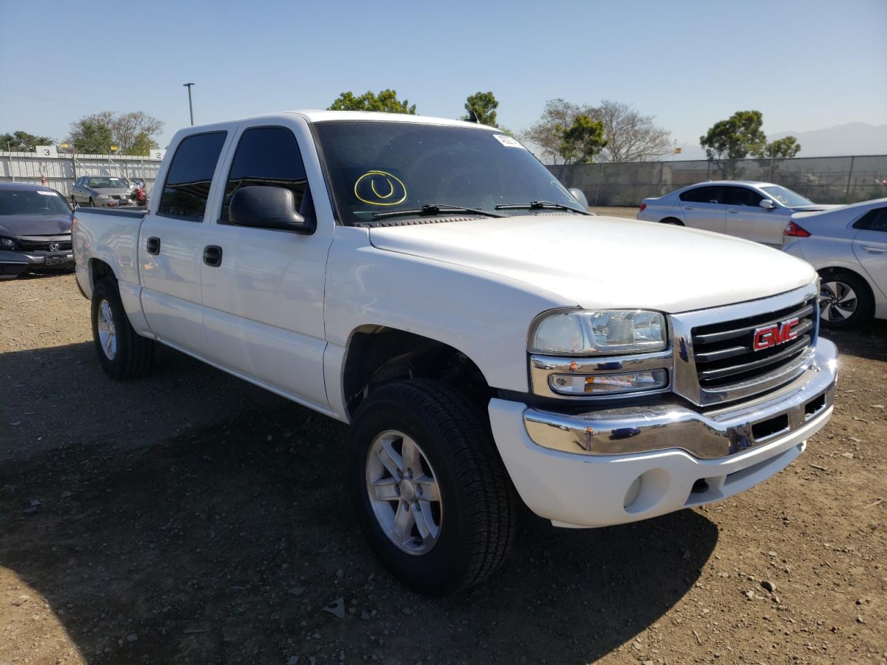 GMC NEW SIERRA 2007 with VIN 2GTEC13Z471125871 - Photo from auction