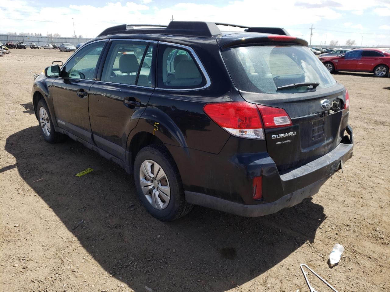 Photo 3 from auction – 2010 SUBARU OUTBACK 2. with VIN 4S4BRCAC1A1319701