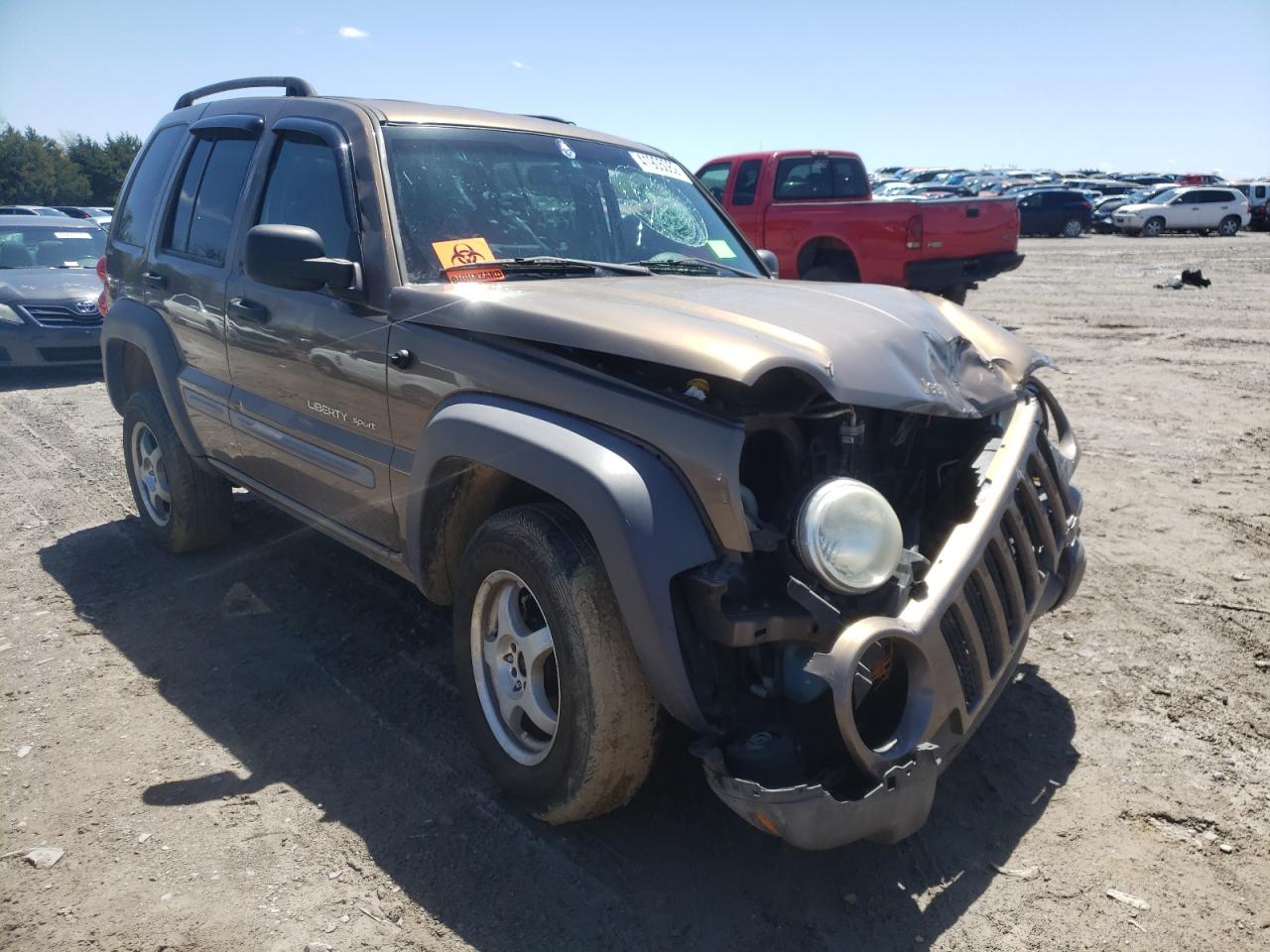 JEEP LIBERTY SP 2002 with VIN 1J4GL48K52W138761 - Photo from auction