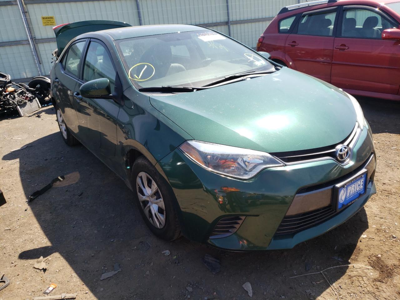 TOYOTA COROLLA EC 2016 مع رقم تعريف المركبة 2T1BPRHE8GC543430 - صورة من المزاد