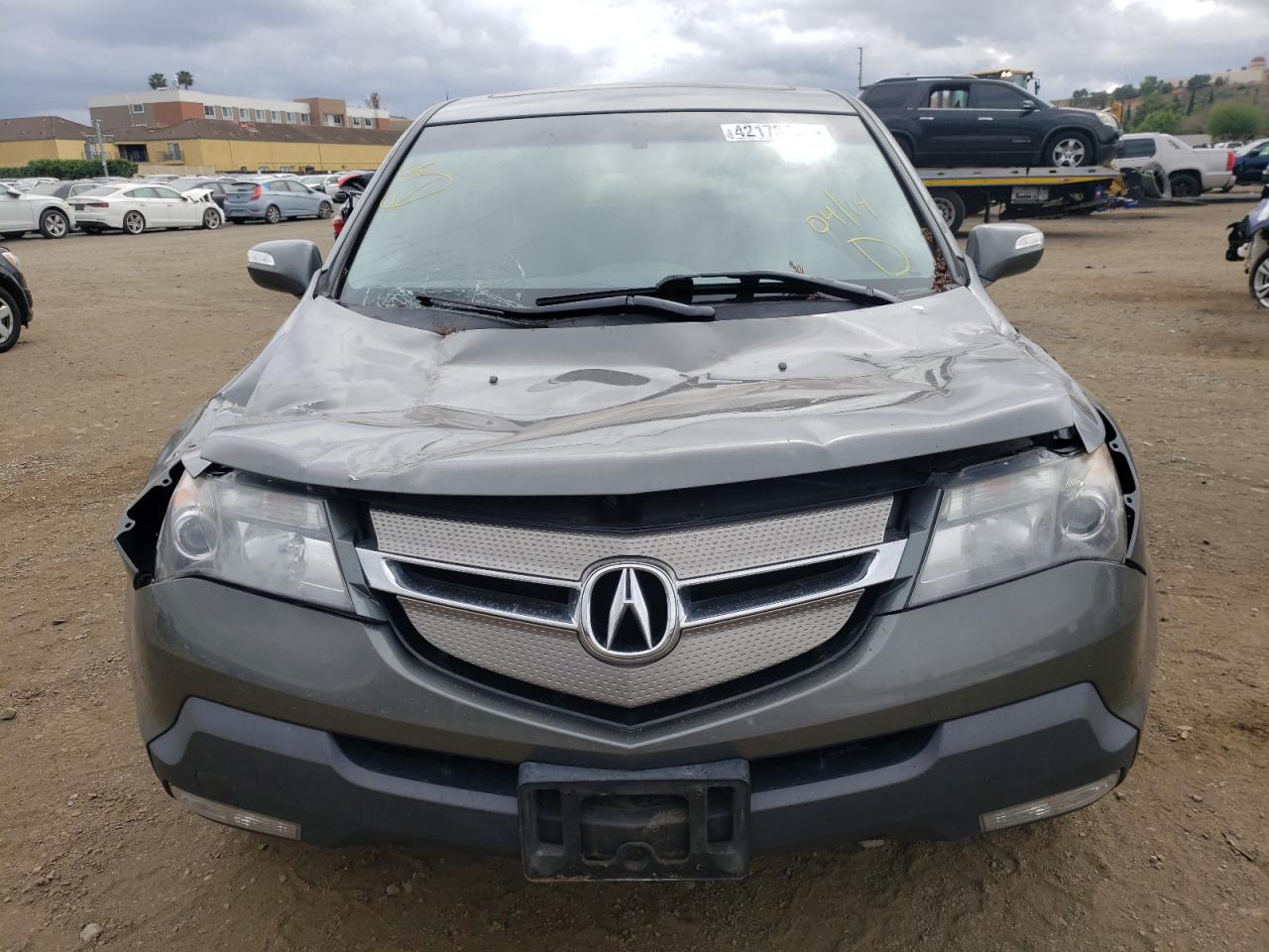 Photo 9 from auction – 2007 ACURA MDX with VIN 2HNYD282X7H527911