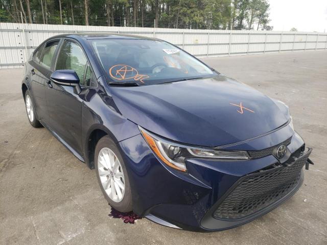 TOYOTA COROLLA LE 2021 with VIN JTDHPMAE2MJ128126 - Photo from auction