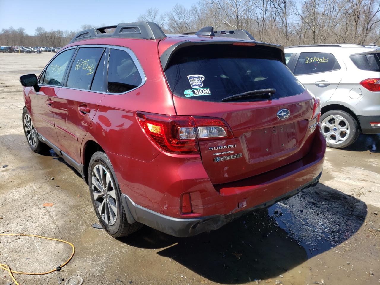 Photo 3 from auction – 2017 SUBARU OUTBACK 2. with VIN 4S4BSANC4H3304031