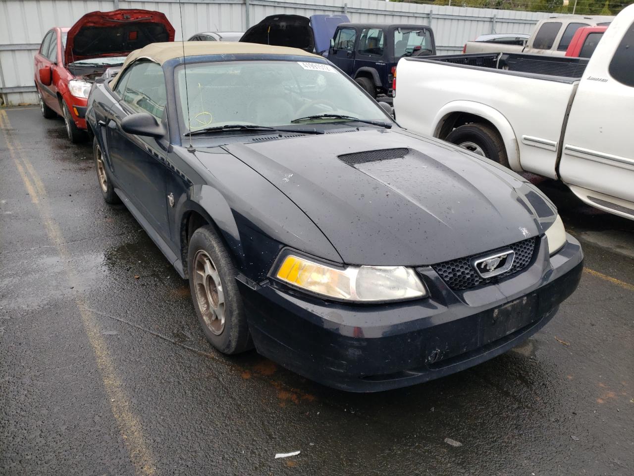 FORD MUSTANG 1999 with VIN 1FAFP4447XF192881 - Photo from auction