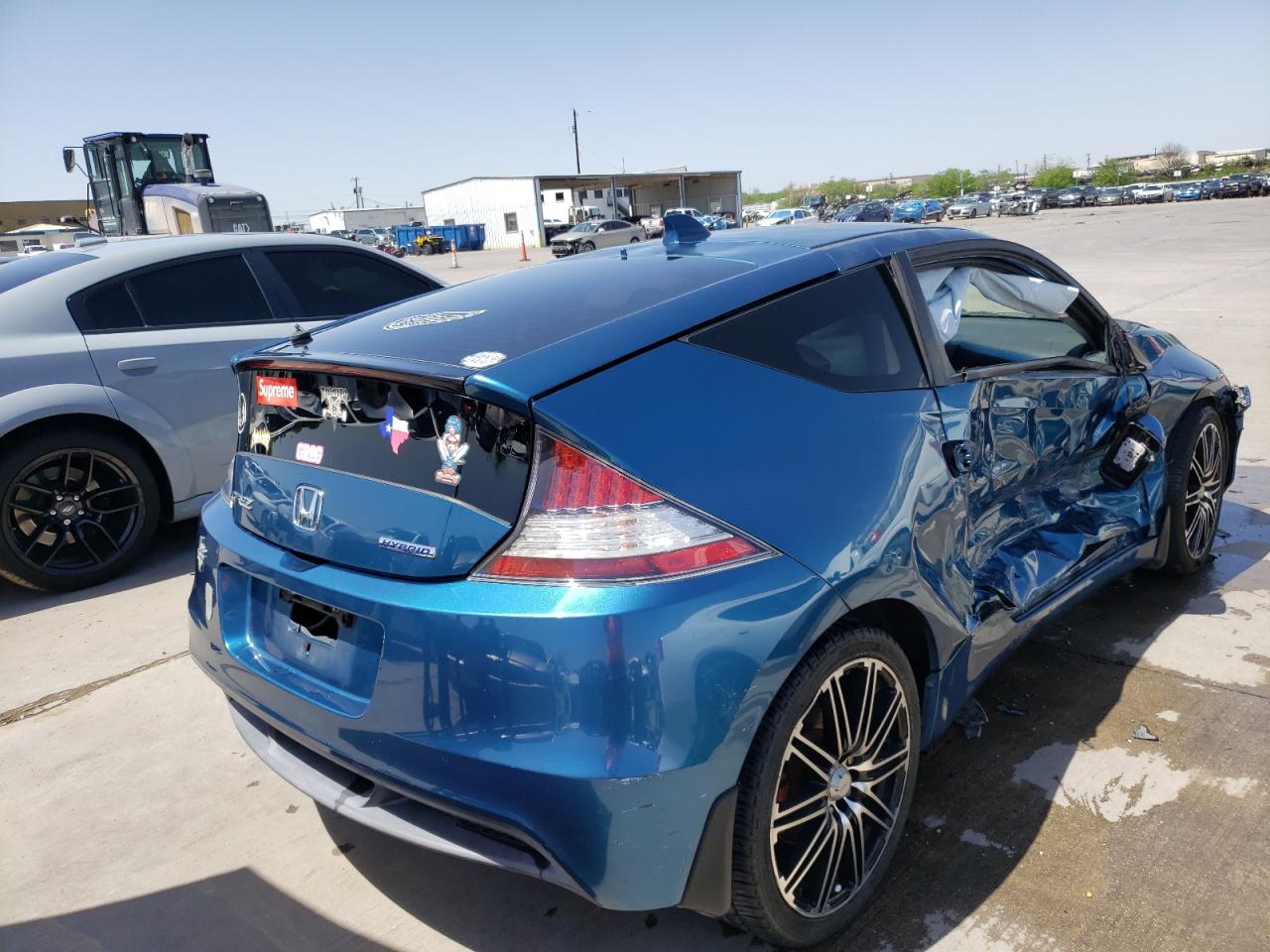 Photo 4 from auction – 2012 HONDA CR-Z EX with VIN JHMZF1D61CS001367