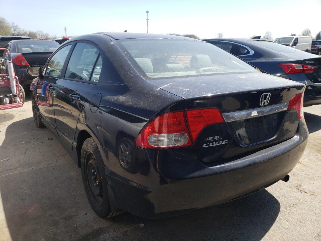 Photo 3 from auction – 2009 HONDA CIVIC LX with VIN 19XFA16559E004744