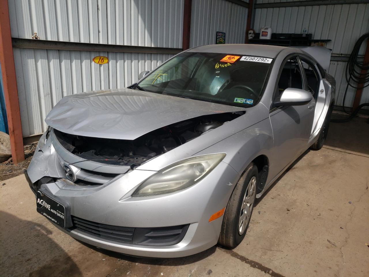 Photo 2 from auction – 2011 MAZDA 6 I with VIN 1YVHZ8BHXB5M14168