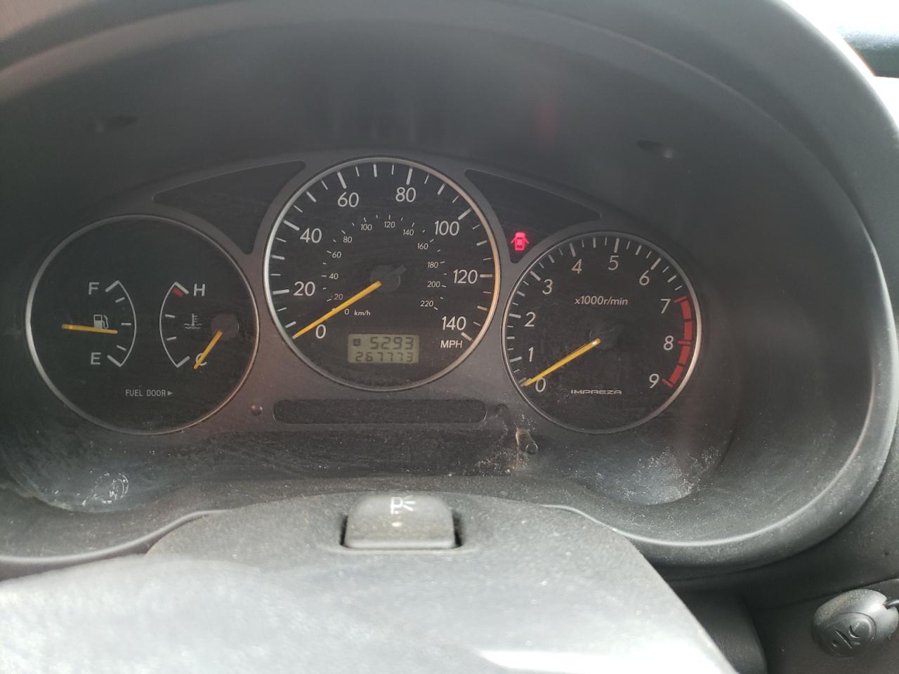 Photo 8 from auction – 2003 SUBARU IMPREZA WR with VIN JF1GG29643G806521