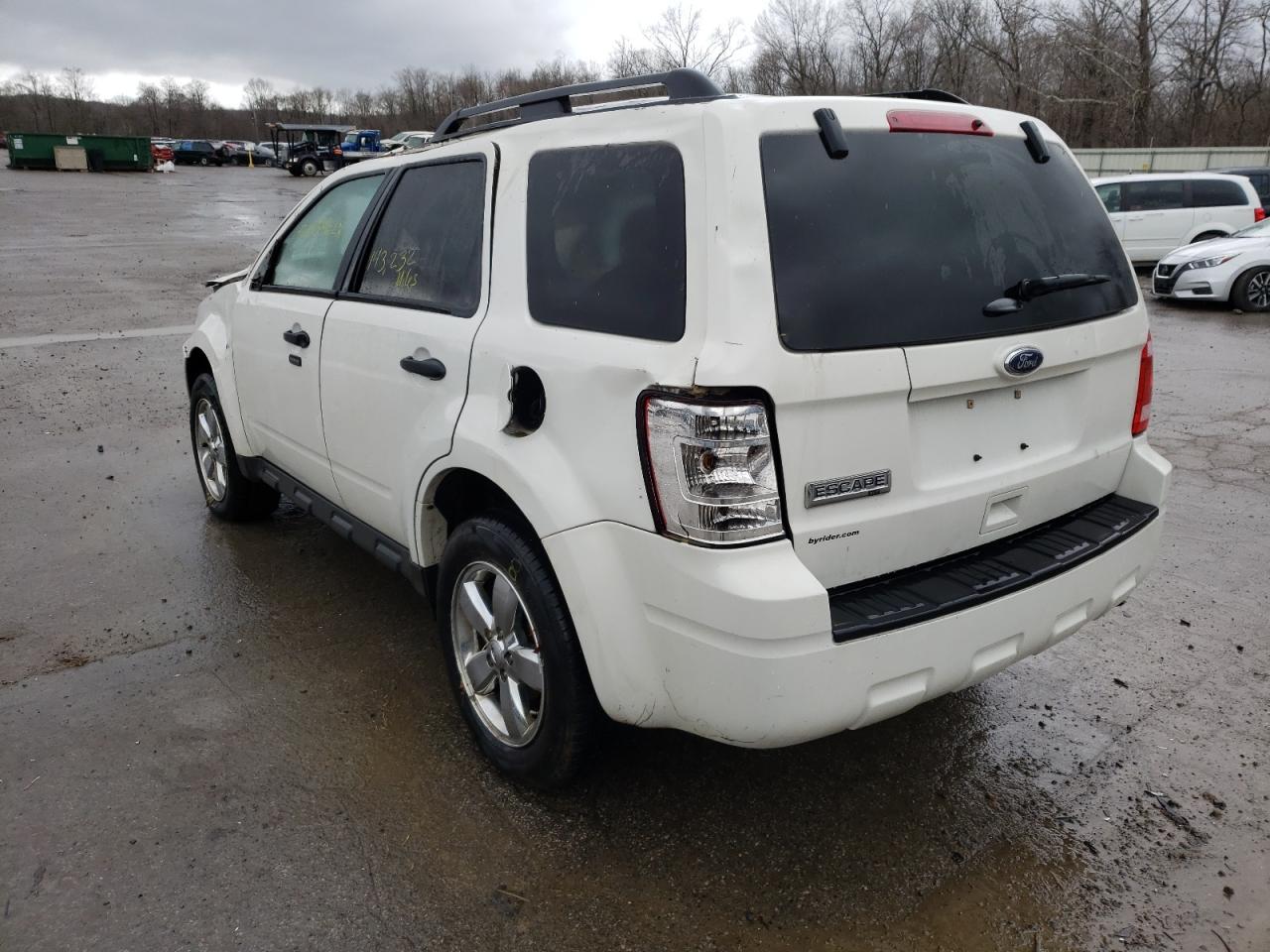 Photo 3 from auction – 2012 FORD ESCAPE XLT with VIN 1FMCU0D7XCKC12515