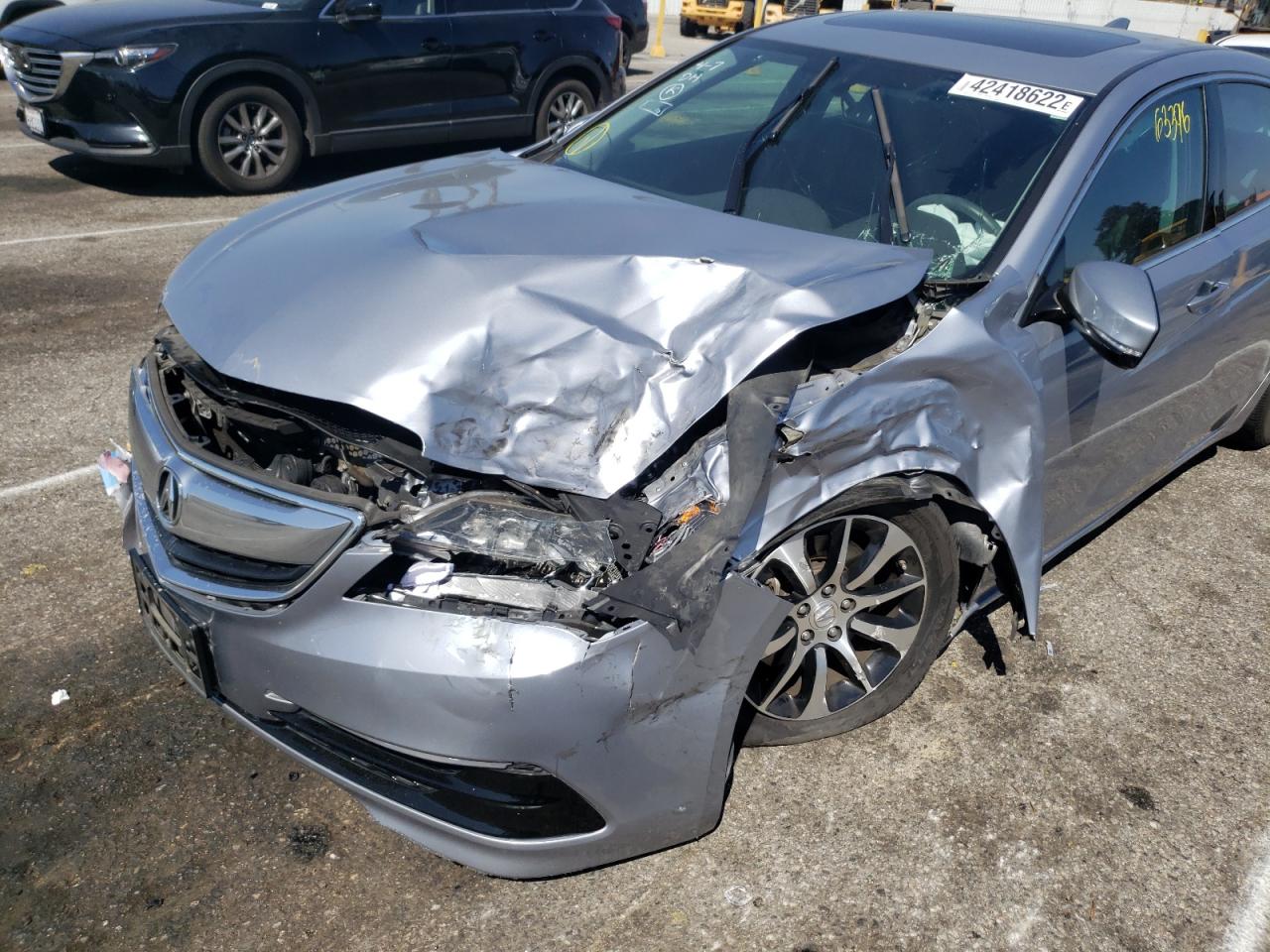 Photo 9 from auction – 2015 ACURA TLX with VIN 19UUB1F39FA007892