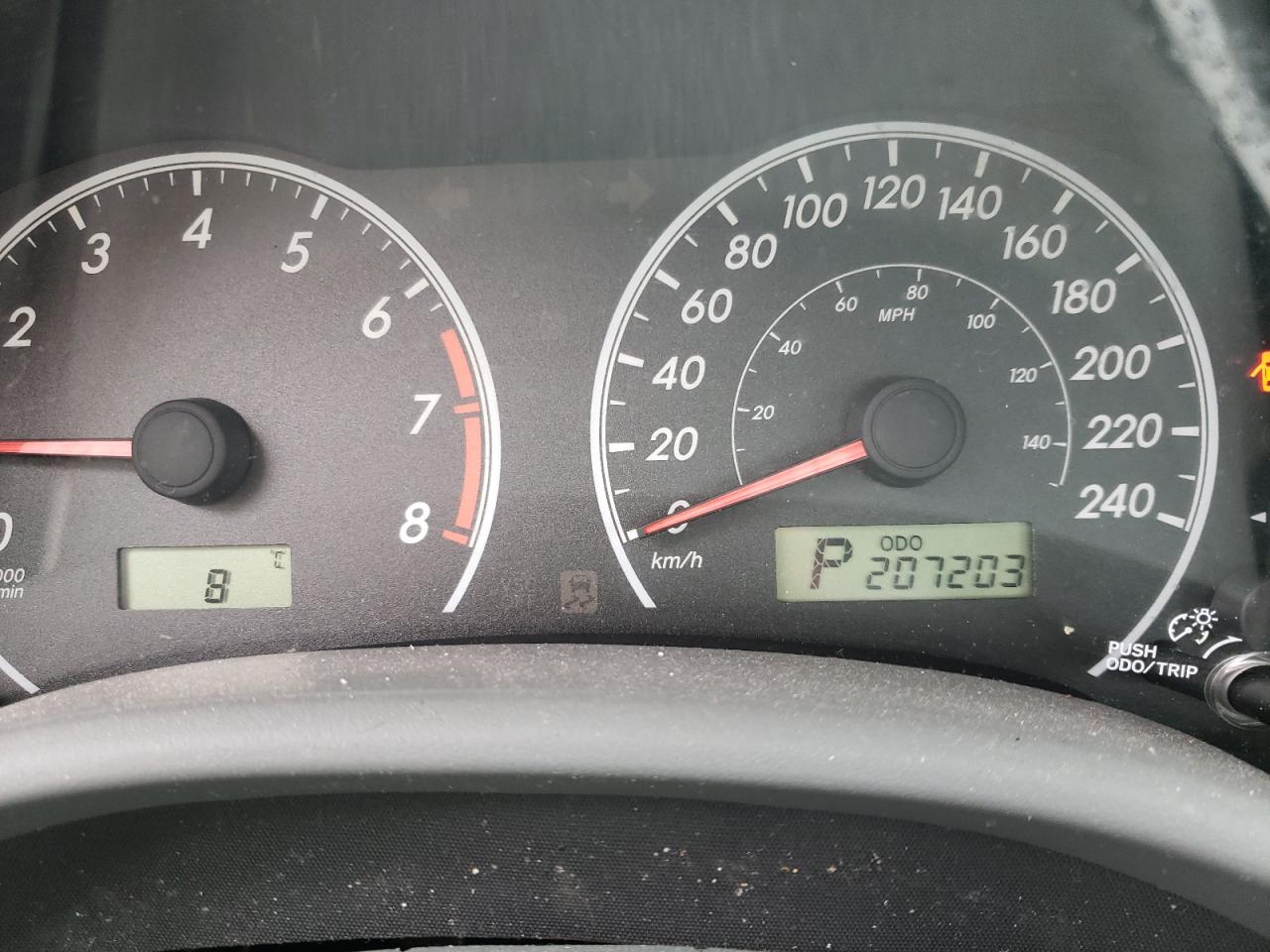 Photo 8 from auction – 2010 TOYOTA COROLLA BA with VIN 2T1BU4EE8AC429676