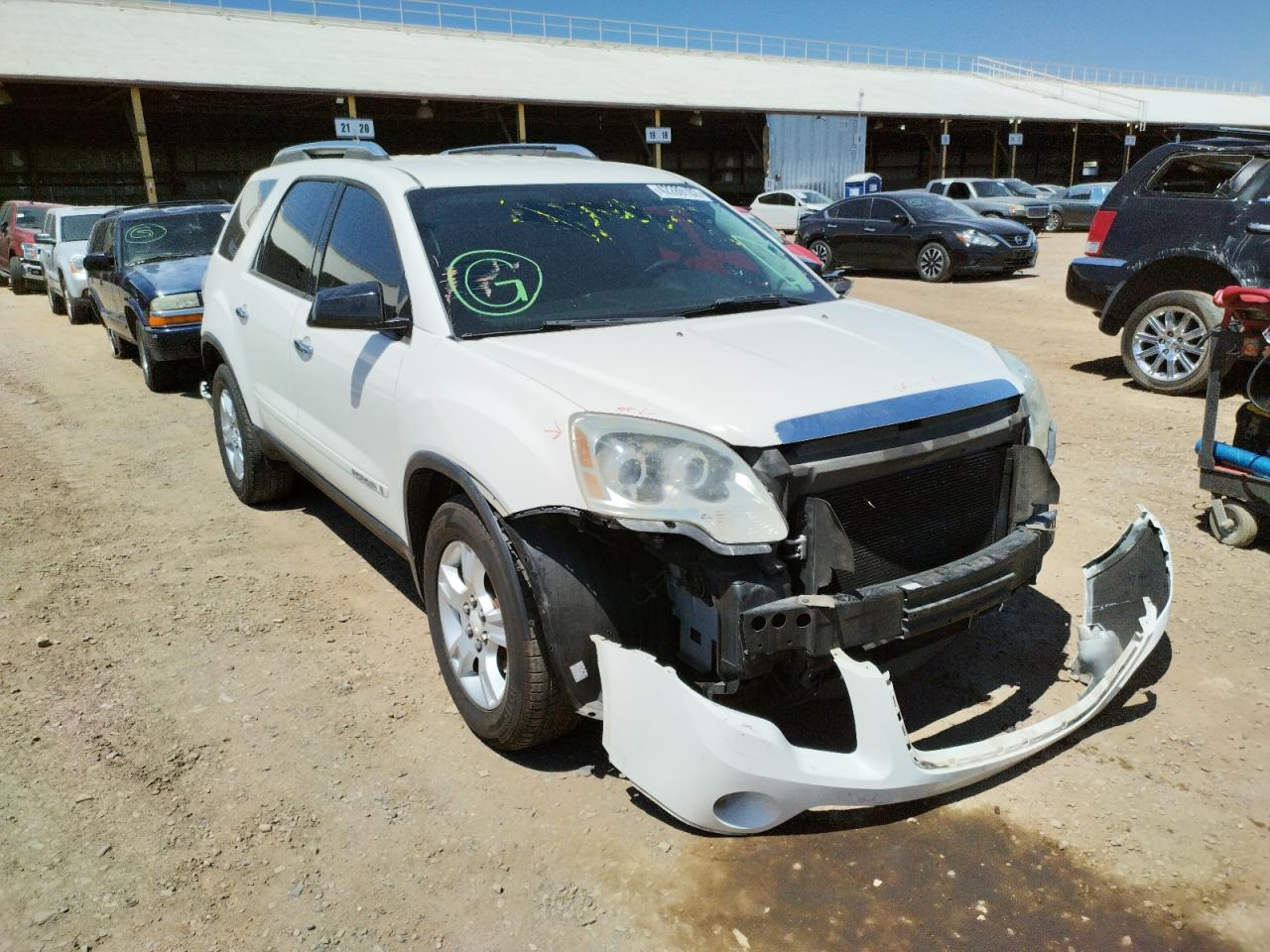 GMC ACADIA SLE 2007 with VIN 1GKER13787J111866 - Photo from auction