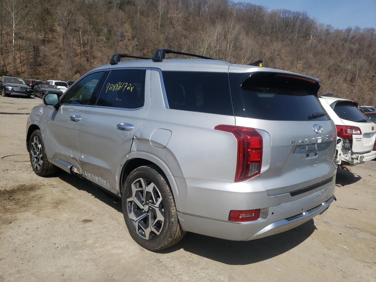 Photo 3 from auction – 2022 HYUNDAI PALISADE C with VIN KM8R7DHEXNU412643