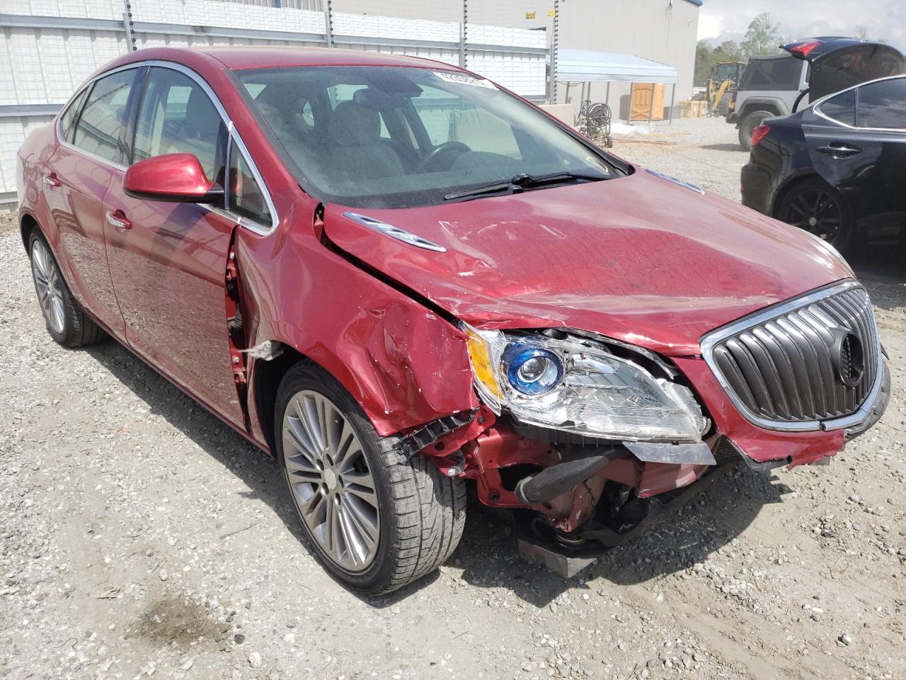 BUICK VERANO 2013 with VIN 1G4PS5SK7D4117122 - Photo from auction