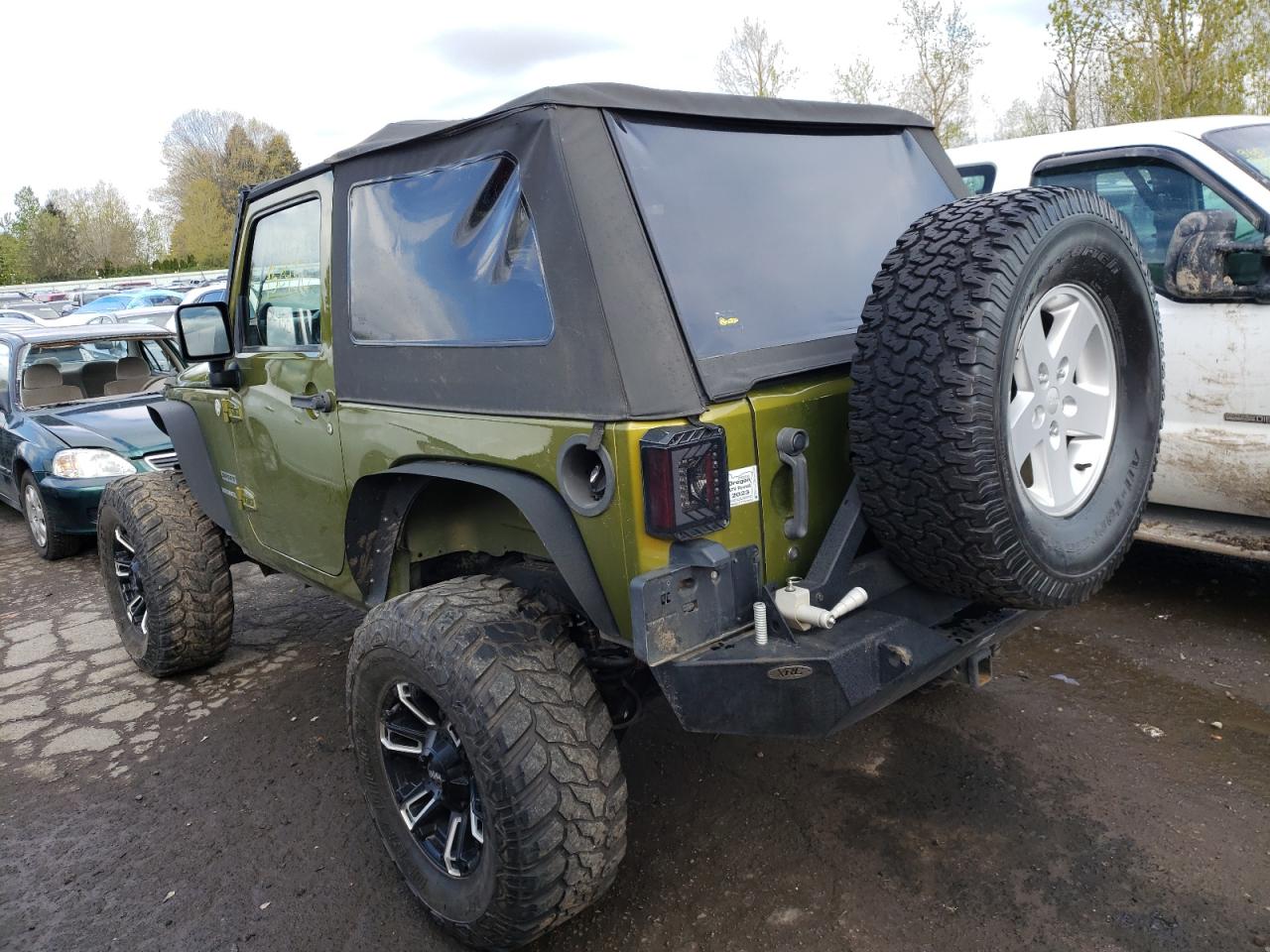 Photo 3 from auction – 2010 JEEP WRANGLER S with VIN 1J4AA2D13AL203250