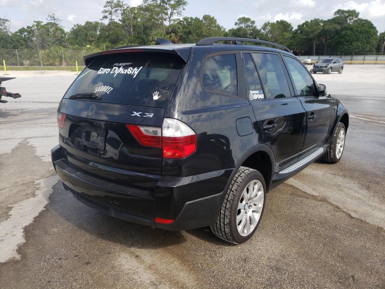 Photo 4 from auction – 2008 BMW X3 3.0SI with VIN WBXPC93478WJ11228
