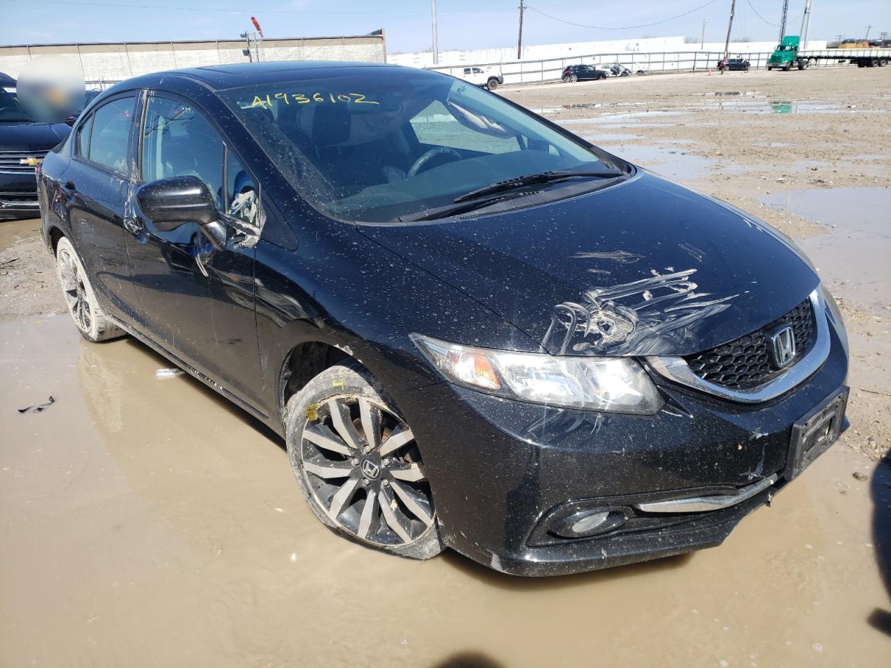 HONDA CIVIC EXL 2015 with VIN 19XFB2F91FE031506 - Photo from auction