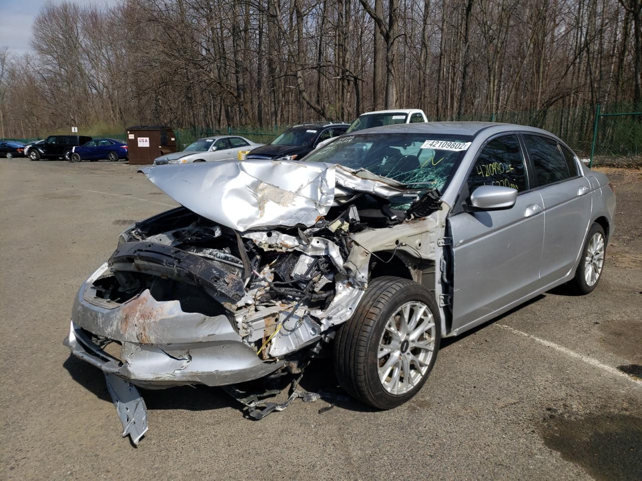 Photo 2 from auction – 2011 HONDA ACCORD LX with VIN 1HGCP2F33BA043834