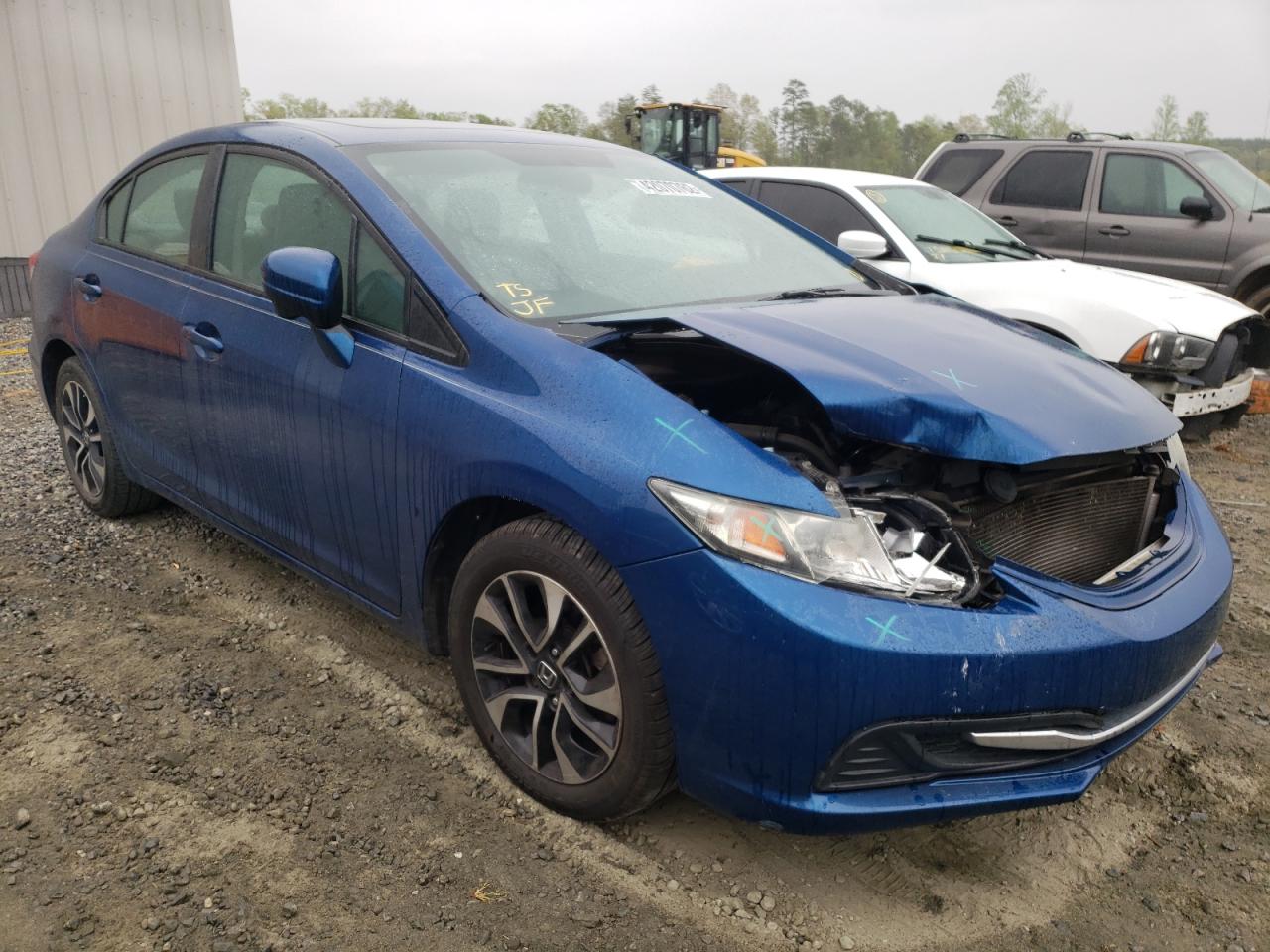 HONDA CIVIC EX 2014 con VIN 19XFB2F85EE077099 - Foto de la subasta
