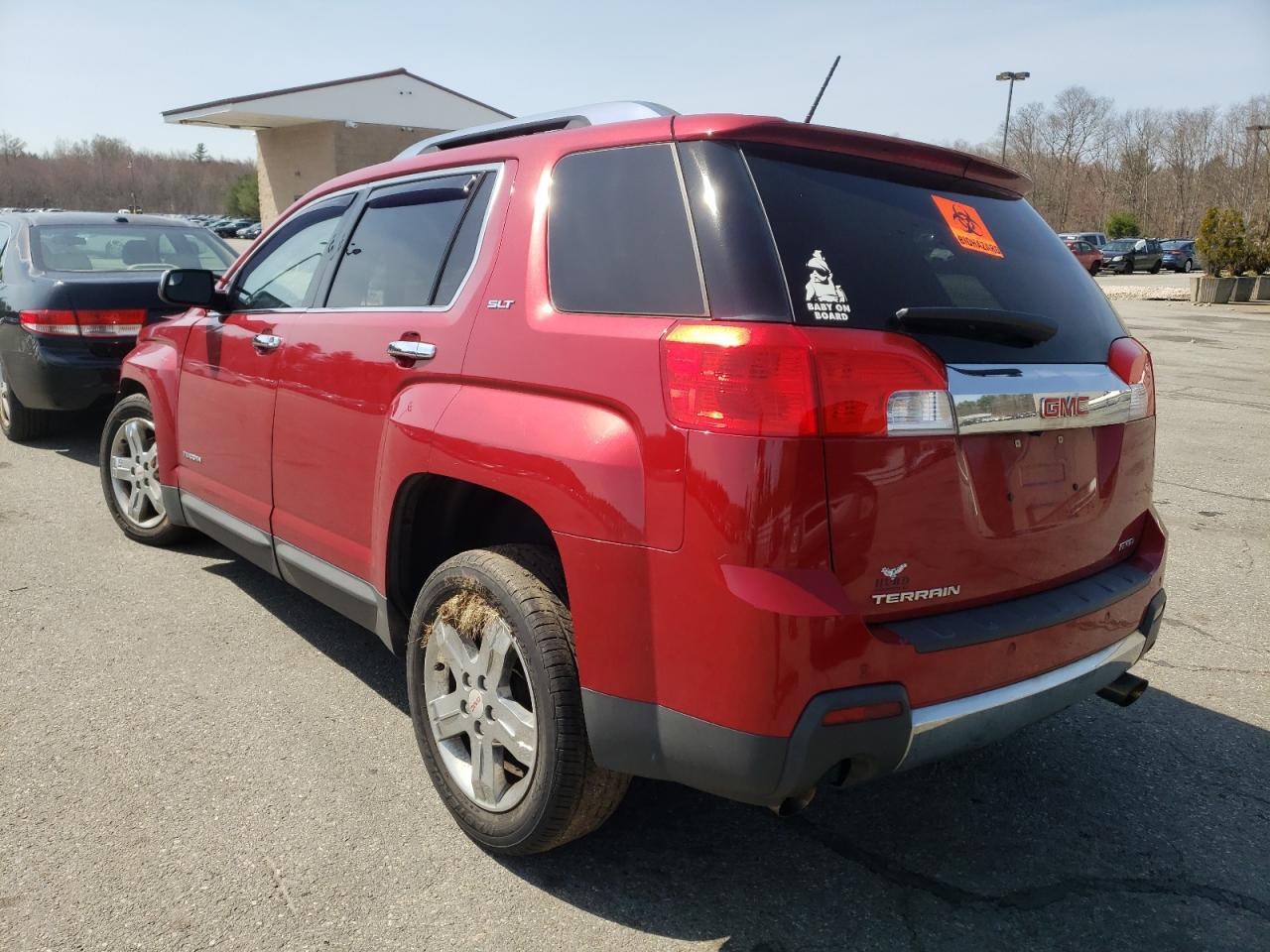 Photo 3 from auction – 2013 GMC TERRAIN SL with VIN 2GKFLXE31D6226935