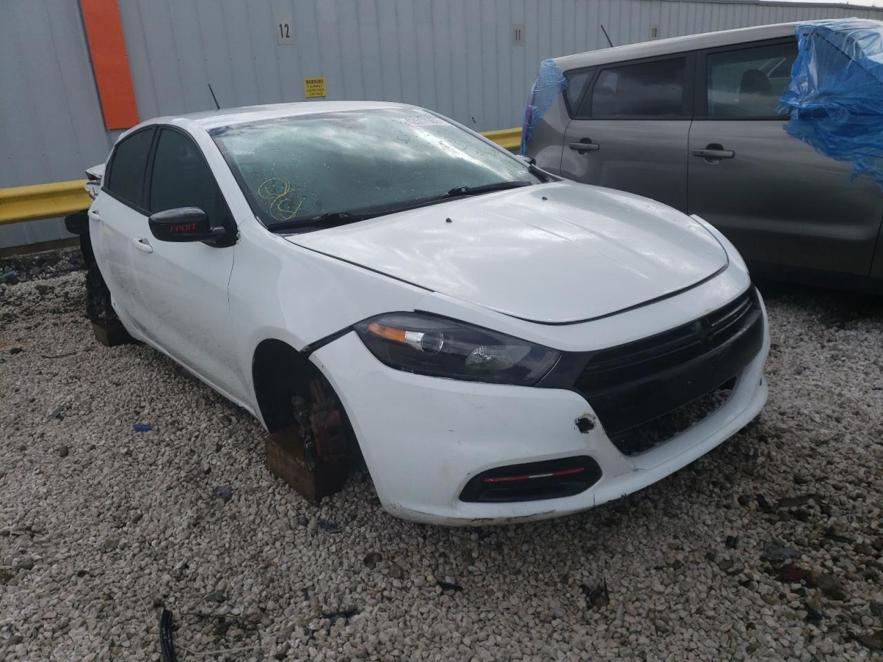 DODGE DART SXT 2016 with VIN 1C3CDFBA6GD605268 - Photo from auction