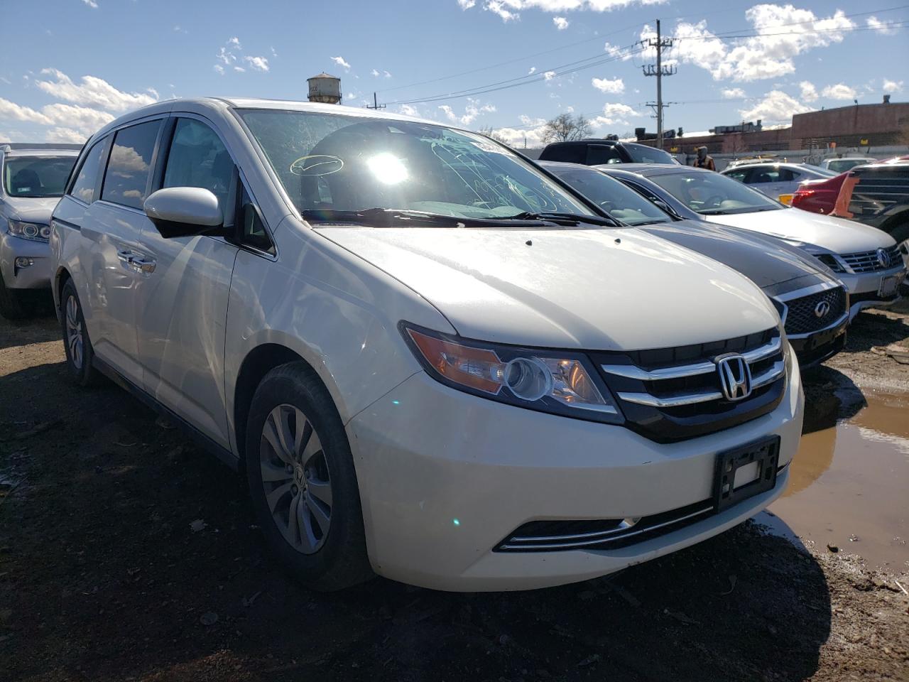 HONDA ODYSSEY EX 2016 with VIN 5FNRL5H66GB079092 - Photo from auction